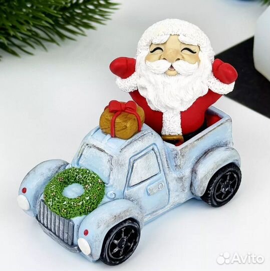 Силиконовый молд Санта клаус дед мороз