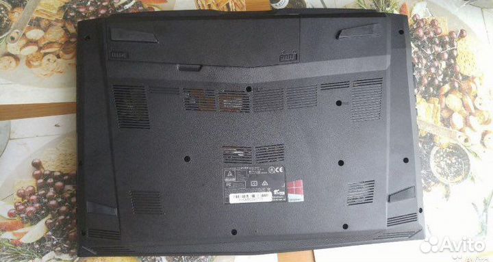 Игровой ноутбук gtx 1060 6gb/i7 7700HQ/16 gb ddr4