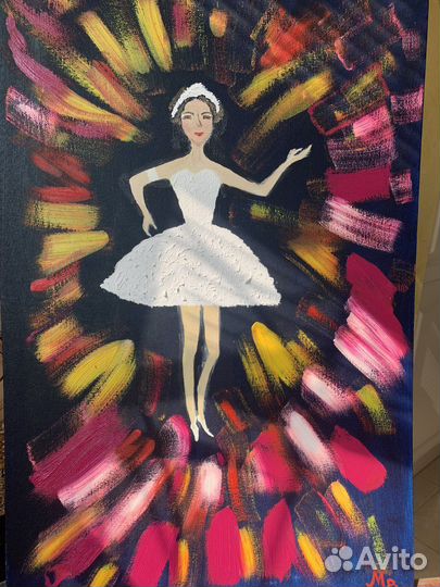 Картина маслом на холсте 60х40