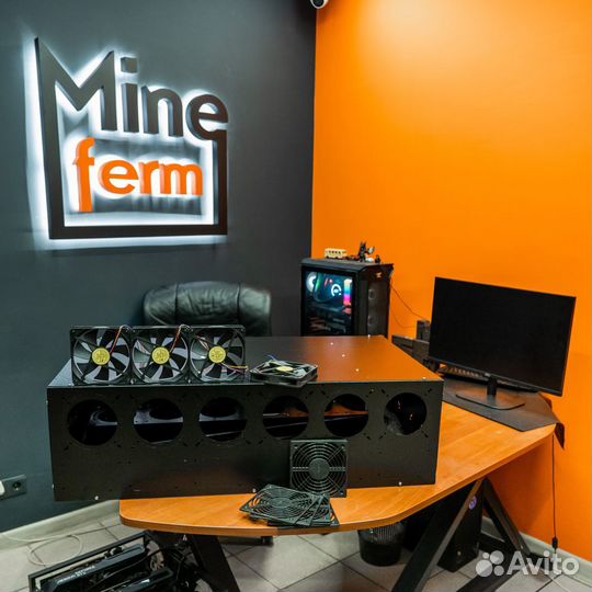 Сборка майнинг ферм/ Настройка/ Всё в наличии
