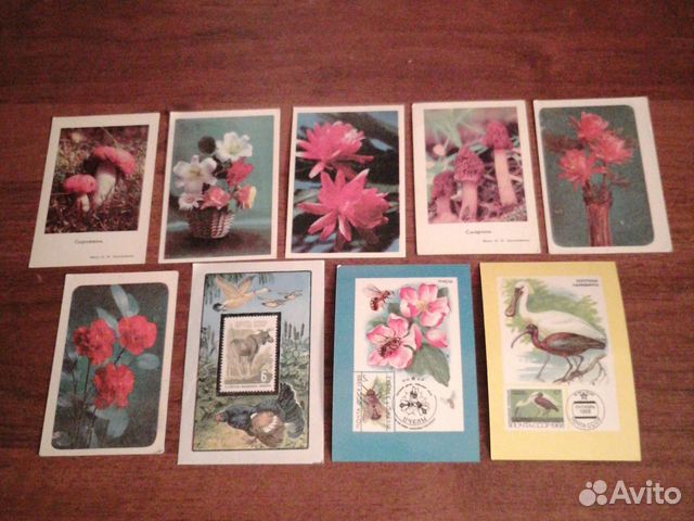 Календарики СССР