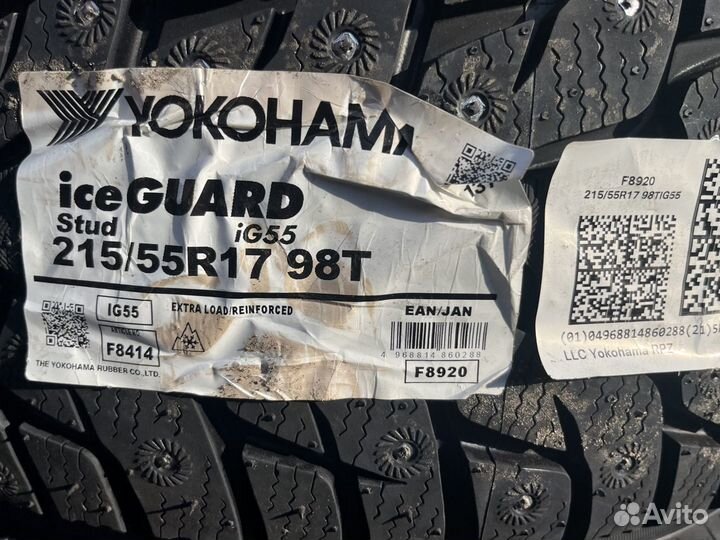 Yokohama Ice Guard Stud IG55 215/55 R17 98T