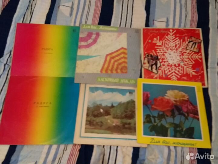 Виниловые пластинки 30 шт. за 1000р