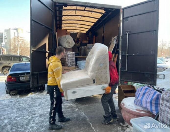 Переезды / Квартирный переезд / Газель