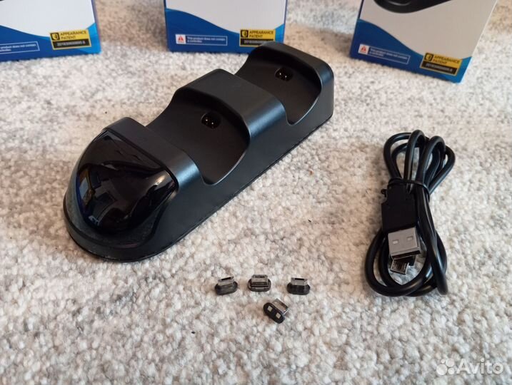 Зарядная станция для джойстиков PS4 (новая)