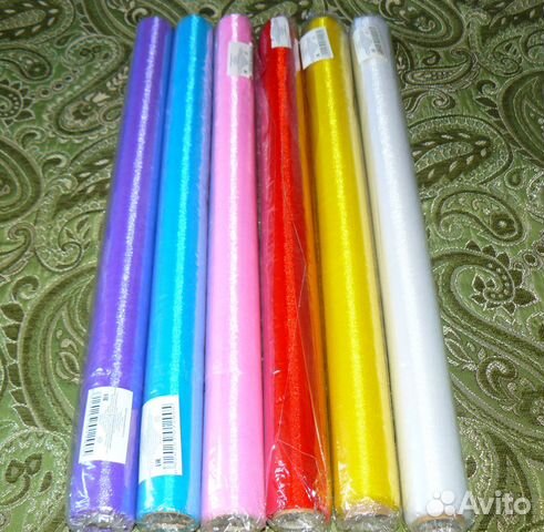 Органза флористическая