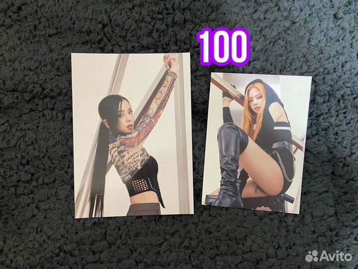 Карты и бонус альбомов blackpink