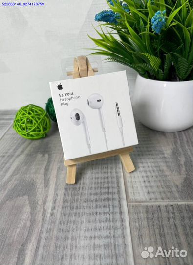 Новые наушники apple earpods 3.5 мм