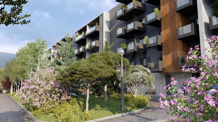 2-к. квартира, 56 м² (Грузия)