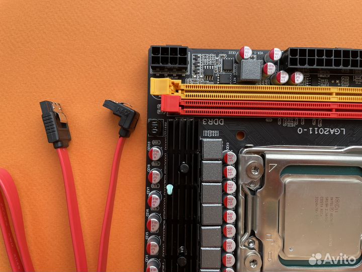 Комплект x79 2011 + intel Xeon E5 2643v2 + 32gb