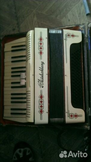 Немецкий трофейный аккордион 