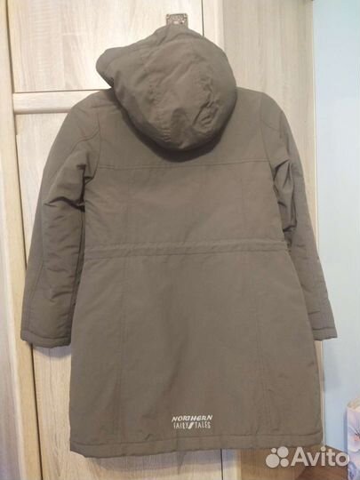 Куртка парка для девочки утепленная демисезонная