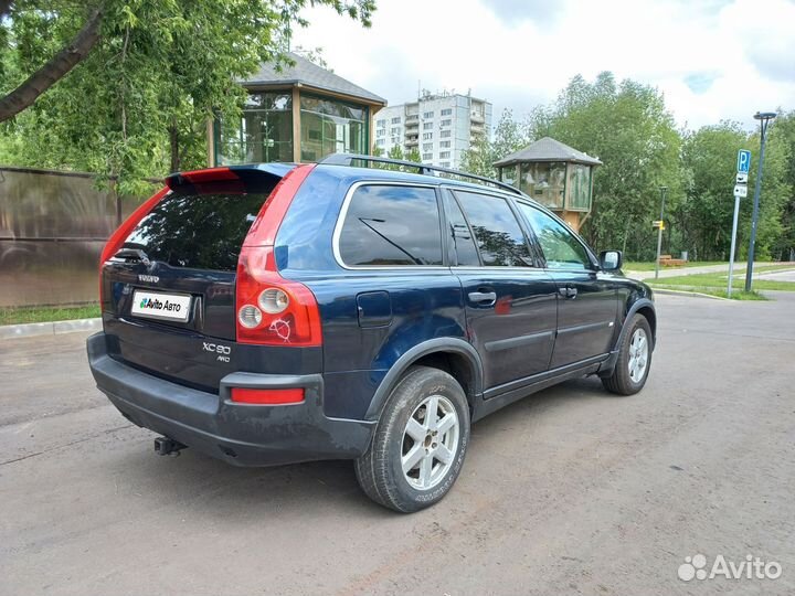 Volvo XC90 2.5 AT, 2004, 180 074 км