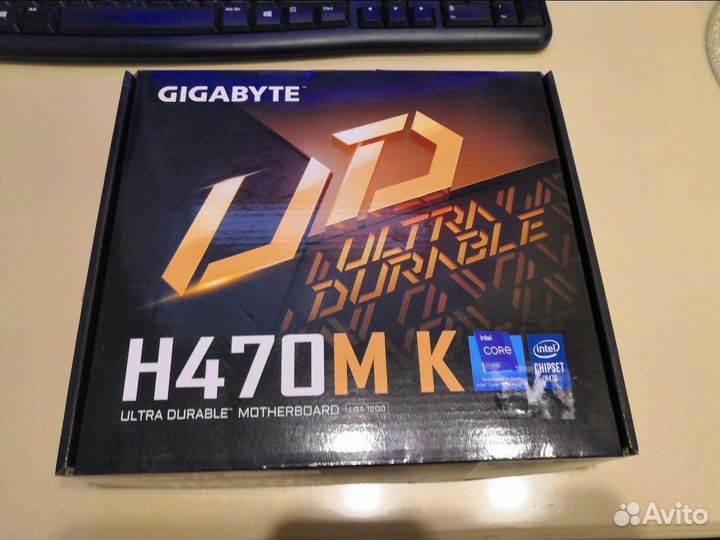 Материнская плата Gigabyte H470M K, сокет LGA1200