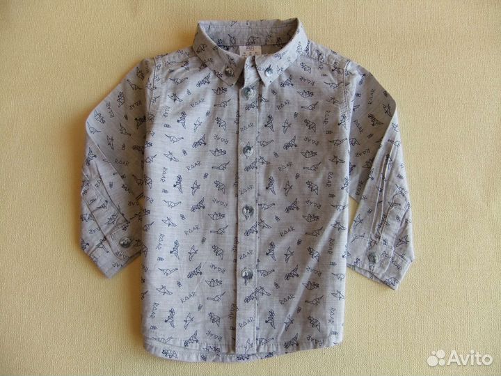 Рубашка фирменная 74 80