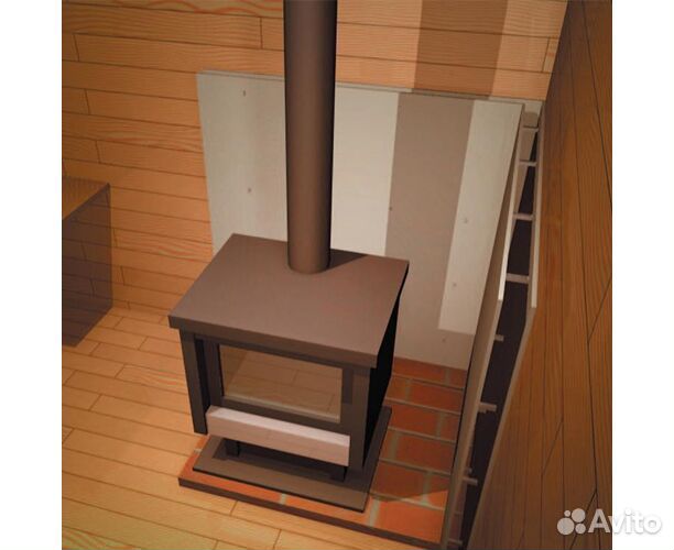 Огнеупорный лист за печь/ котел