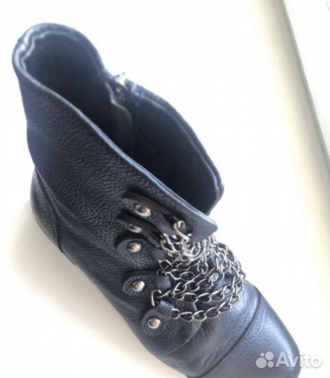 Кожаные ботинки Just Couture