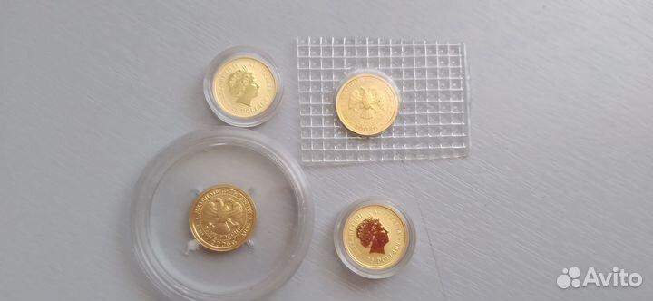 Золотые монеты