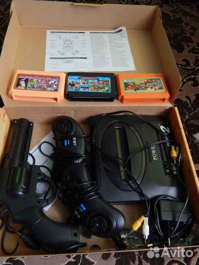 Игровая приставка Денди +3 картриджа