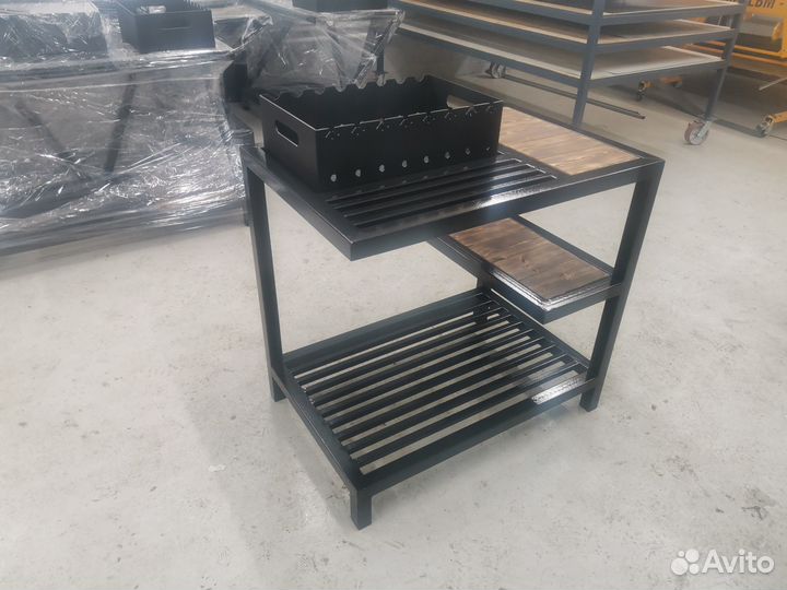 Мангальная зона лофт