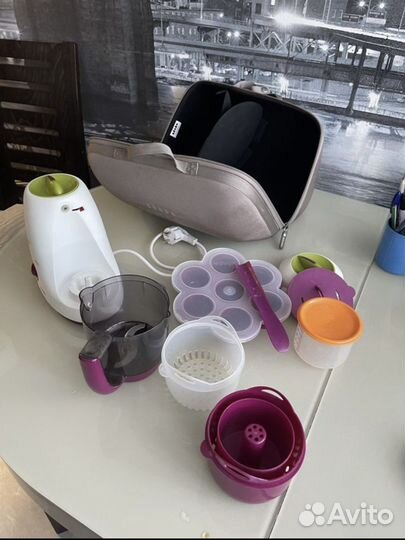 Блендер - пароварка Beaba Baby cock