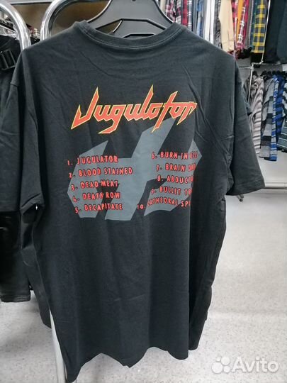 Футболка винтажная мерч метал Judas priest L