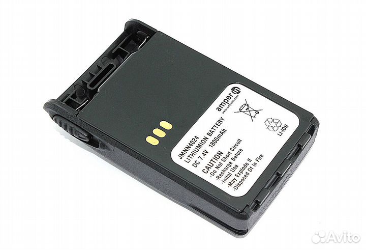Аккумулятор Amperin для Motorola GP328 Plus (jmmn4024) 1800mAh 7.4V Li-ion