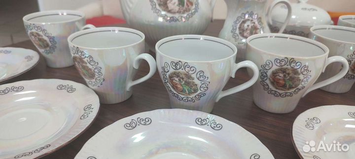 Набор столовой посуды фарфор