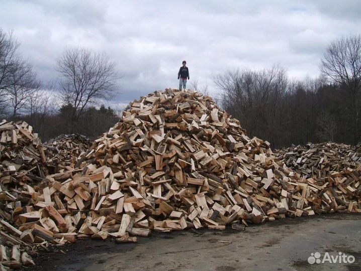 Дрова березовые сухие 35 см