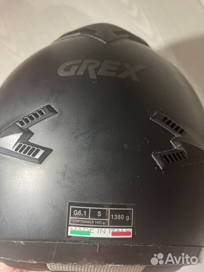 Мото шлем grex 6.1(италия)