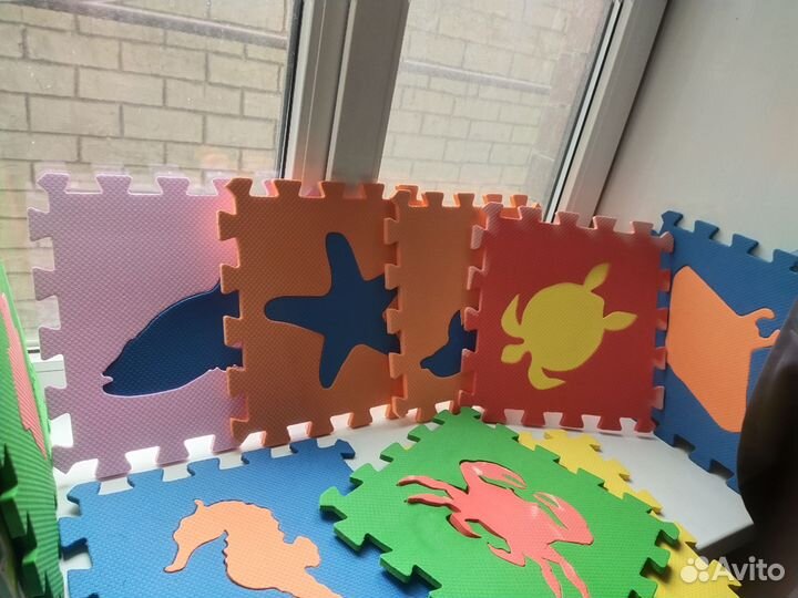 Мягкая дорожка-пазл обмен