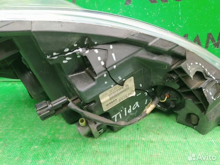 Фара левая Nissan Tiida C11 2004-2014