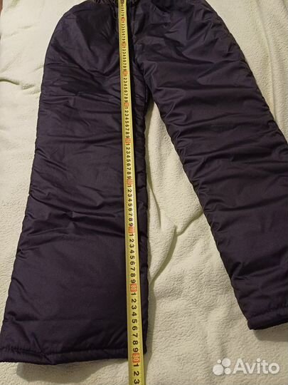 Зимние штаны на мальчика 140