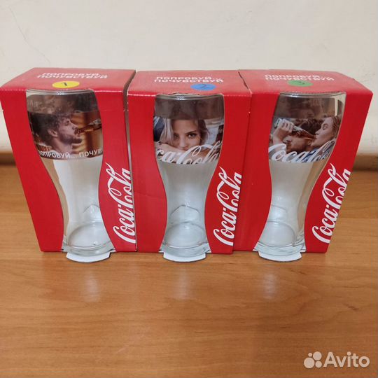 Стаканы coca cola