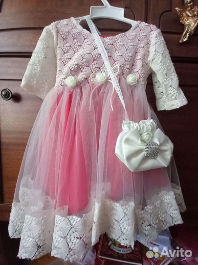 Платье для девочки 86
