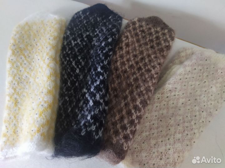 Варежки ручной работы