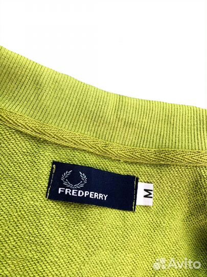 Олимпийка Fred Perry оливковая