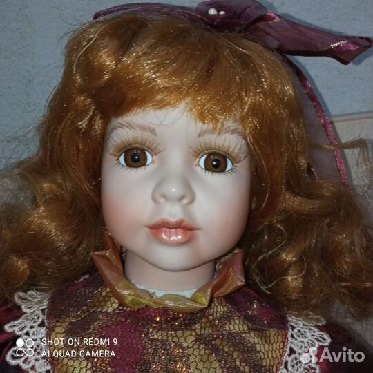 Кукла фарфоровая remeco collection 368, Лиза