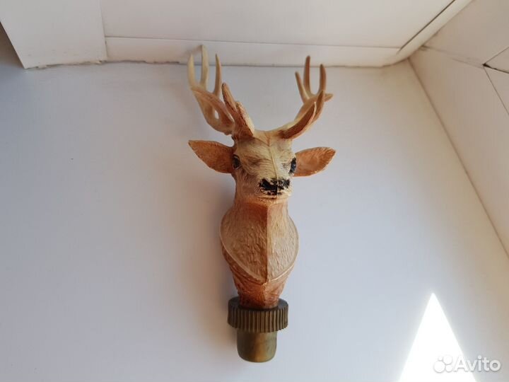 Пробка для бутылки рога оленя