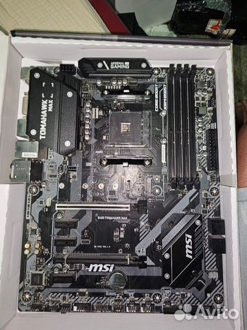 MSI B450 Tomahawk Max II в отл состояннии Am4/ATX купить в Краснодаре ...