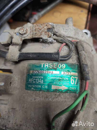 Компрессор кондиционера honda CRV