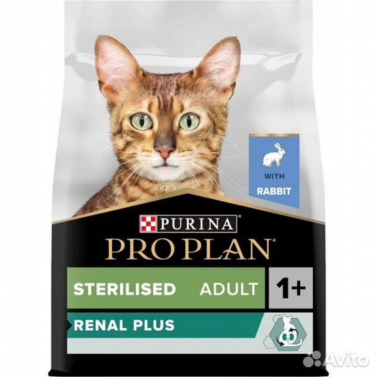Корм для кошек Проплан Стерилайз с кроликом,10кг