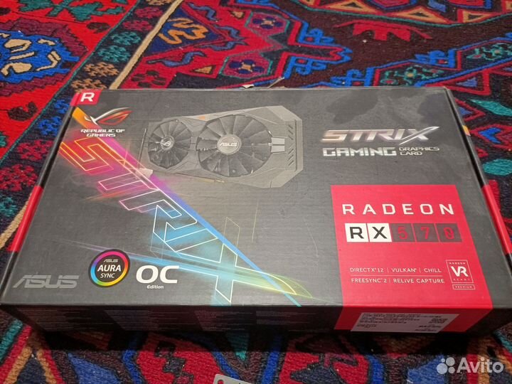 Видеокарта rx 570 4gb