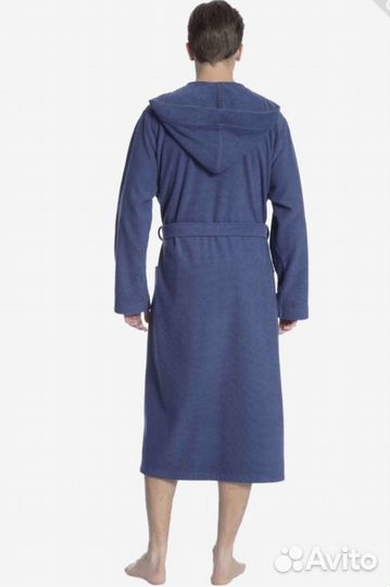Халаты мужские/женские кимоно и капюшон махровые