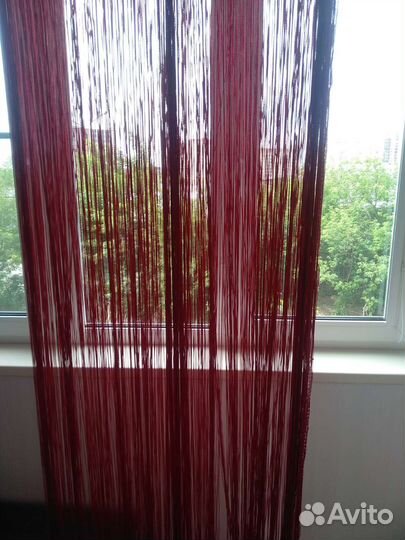 Шторы нитяные кисея