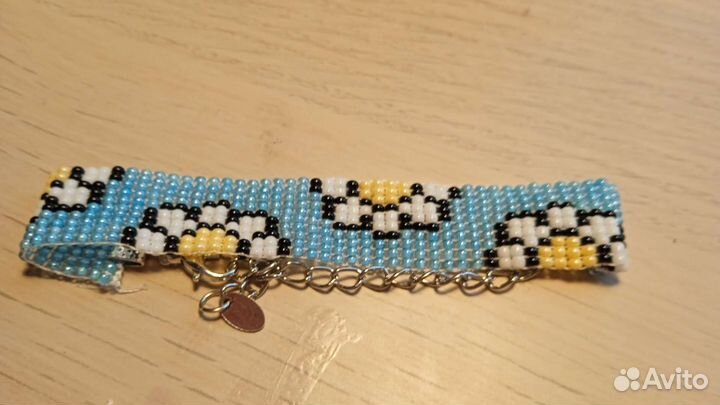 Фенечка из бисера, браслет