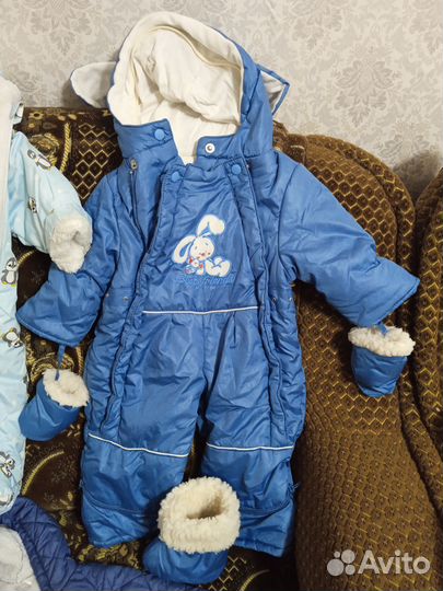 Комбинезон зимний 68 74