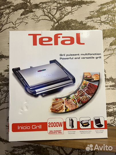 Новый электрогриль tefal