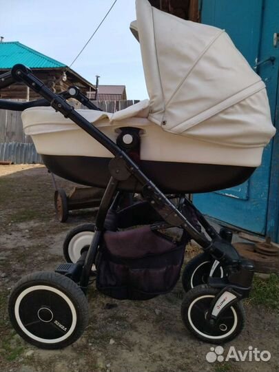 Детские коляски 2 в 1 эко кожа