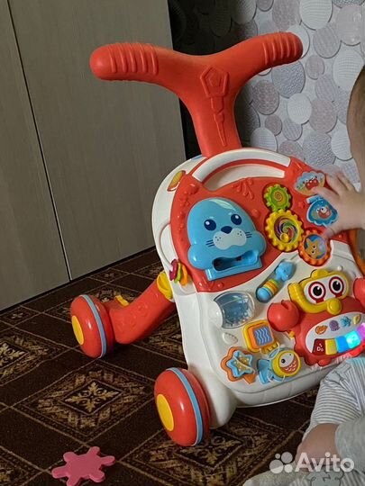 Ходунки каталка 2 в 1